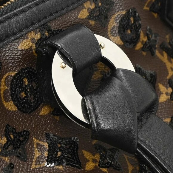 Louis Vuitton Black Monogram Eclipse Alma Handbag M40246 FL3059 116477 - Picture 4 of 10